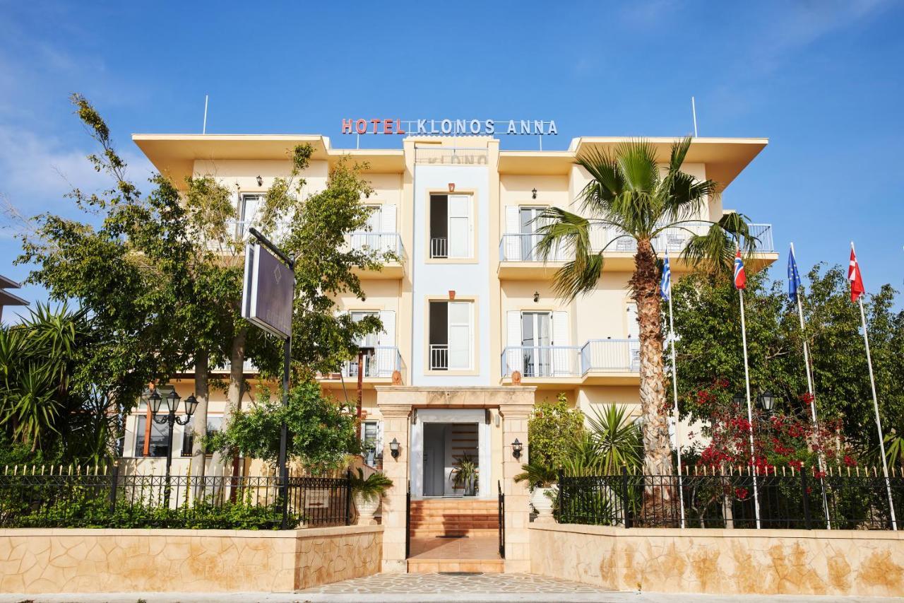 Klonos Anna Hotel Aegina Exterior photo