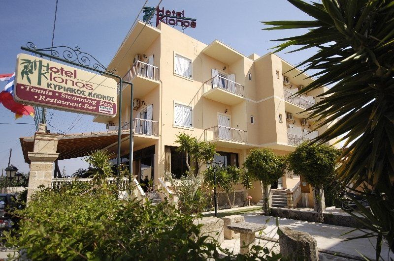 Klonos Anna Hotel Aegina Exterior photo